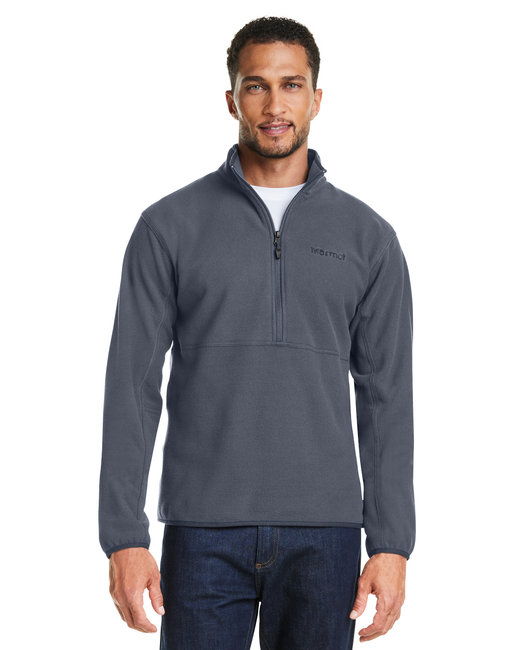 Marmot Men's Rocklin 100% Polyester Recycled Fleece Half-Zip Pullover Jacket